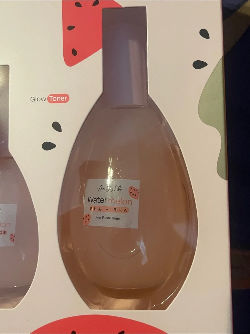 Watermelon Glow Serum & Toner Set - Pink